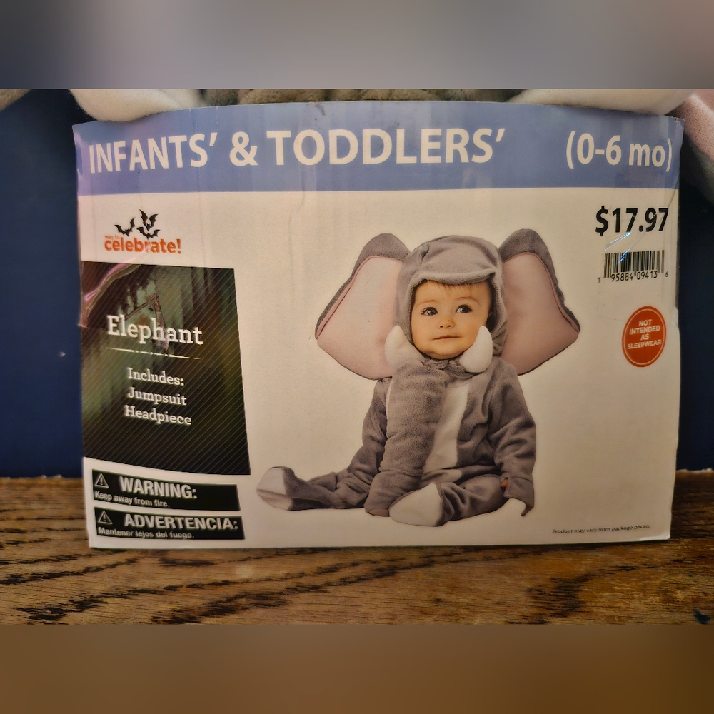 Infants Elephant Costume